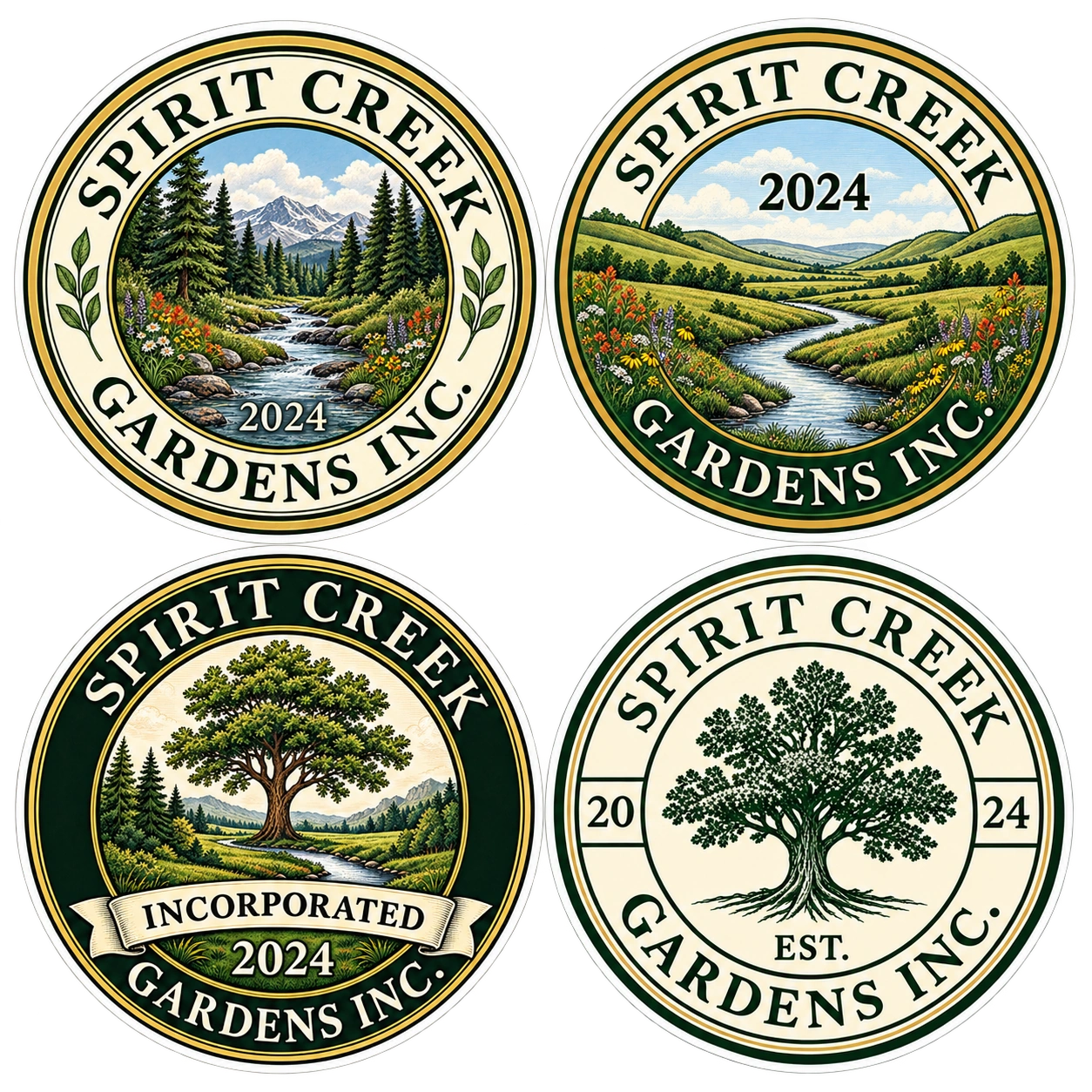 Four-Emblem Collector Set